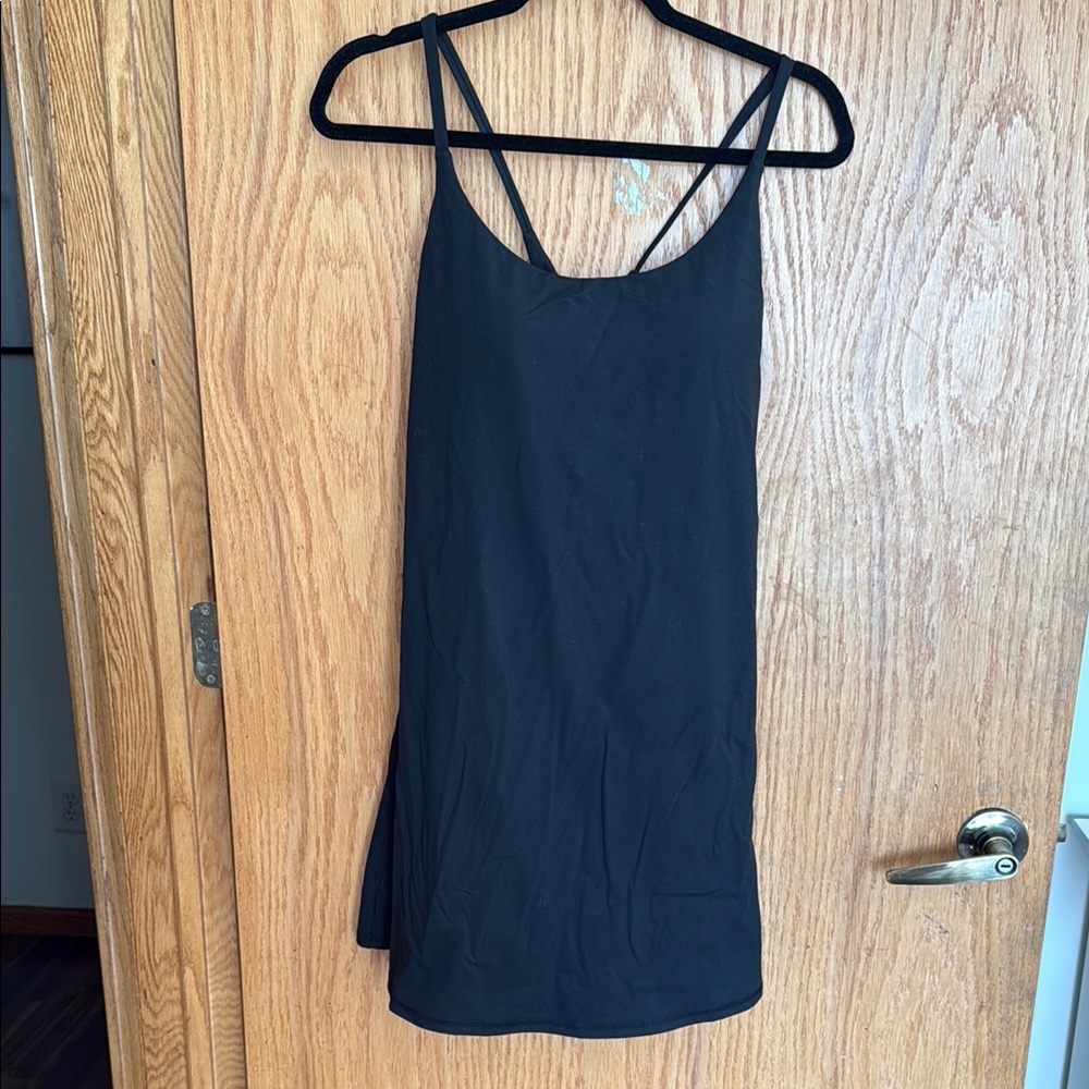 Halara Black Active Dress - Easy Peezy Edition